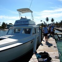 caye caulker - scuba turneffe north day - boat pics